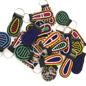 Maasai Beaded Key Rings