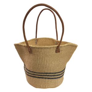 Sand/Gray Medium Tote/Long Handles