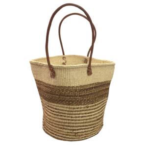 Sisal/Banana Fiber Medium Tote/Long Handle