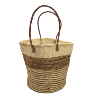 Sisal/Banana Fiber Medium Tote/Long Handle