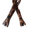 <span style="color:red;">NEW ARRIVAL </span><br>Hand carved Twist Giraffe Salad Set - Image 4