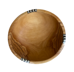 <span style="color:red;">NEW ARRIVAL </span><br>Solid Wild Olive Wood Bowl
