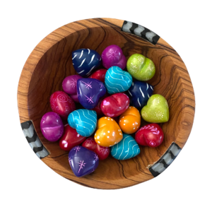 <span style="color:red;">NEW ARRIVAL </span><br>Tiny Spring Mix soapstone hearts