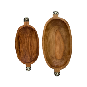 2-piece Oval Bowl Set