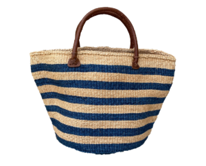 Wide Stripe Navy/Sand