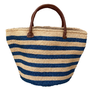 Wide Stripe Navy/Sand