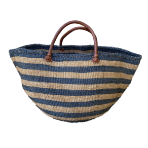 Wide Stripe Tan/Dark Gray