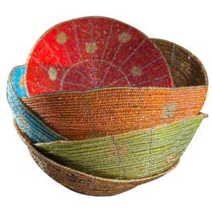 Assorted Beaded Bowls