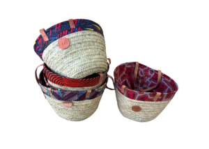 New! Lined Market Baskets
