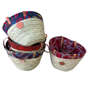 New! Lined Market Baskets