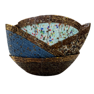 New! Small Beaded Bowls